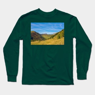 Laghi di Festons Alpine Meadow, Italy Long Sleeve T-Shirt